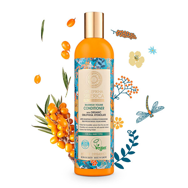 Rakytníkový kondicionér pro všechny typy vlasů Oblepikha (Maximum Volume Conditioner) 400 ml