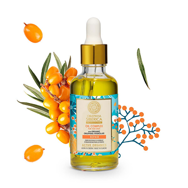 Rakytníkový olejový komplex pro konečky vlasů Oblepikha (Oil Complex For Hair Ends) 50 ml
