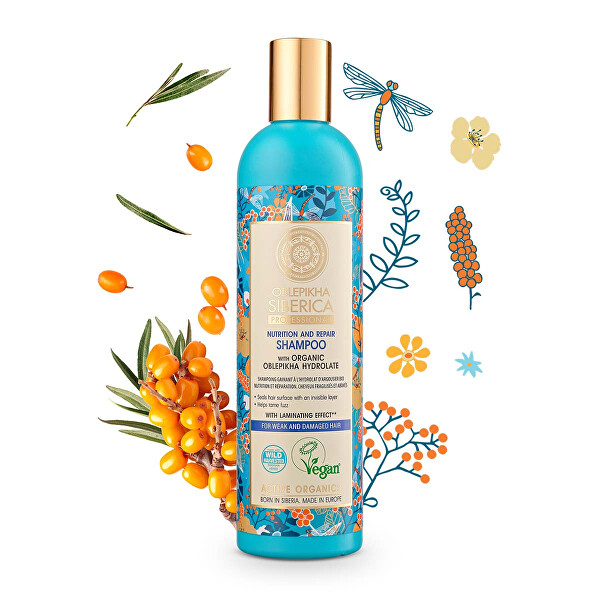 Rakytníkový šampon pro poškozené vlasy Oblepikha (Shampoo) 400 ml