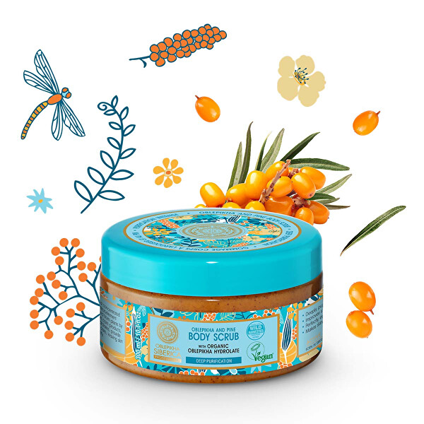 Rakytníkový tělový peeling Oblepikha and Honey (Body Scrub) 300 ml
