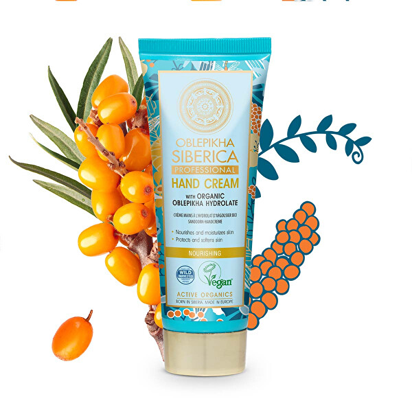 Rakytníkový výživný krém na ruce Oblepikha (Hand Cream) 75 ml