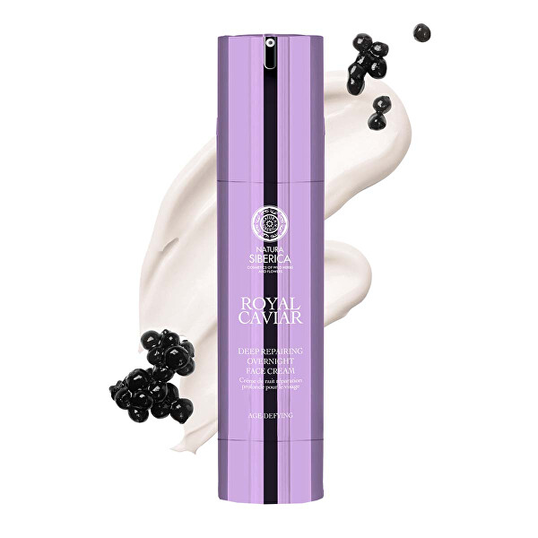 Hloubkově regenerační noční pleťový krém Royal Caviar (Overnight Face Cream) 50 ml