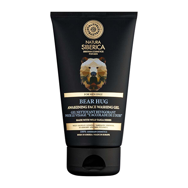 Čisticí pleťový gel Men Bear Hug (Awekening Face Washing Gel) 150 ml