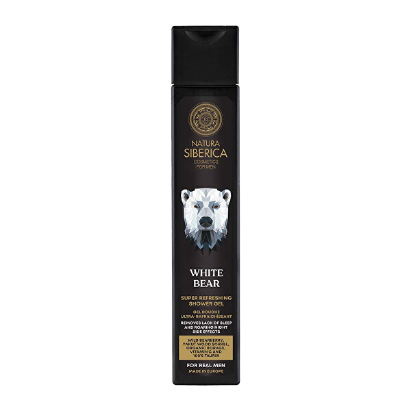 Osvěžující sprchový gel Men White Bear (Super Refreshing Shower Gel) 250 ml