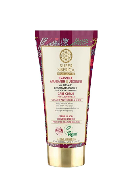 Pečující krém na barvené vlasy Super Siberica Professional (Care Cream for Coloured Hair) 50 ml