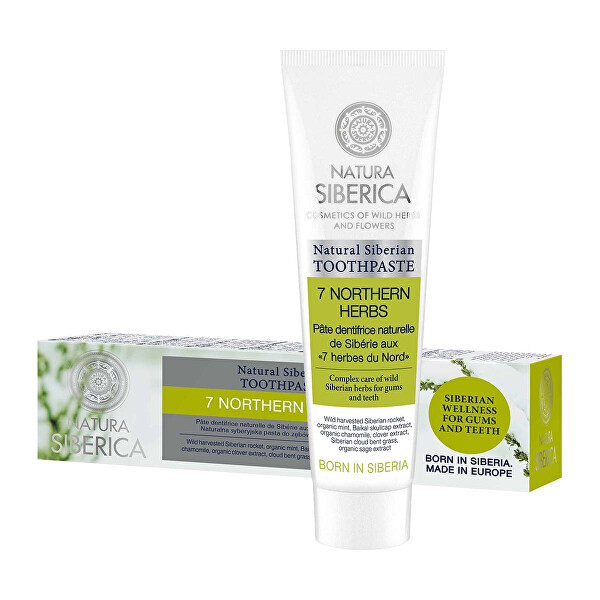 Přírodní zubní pasta 7 Northern Herbs (Natural Siberian Toothpaste) 100 g