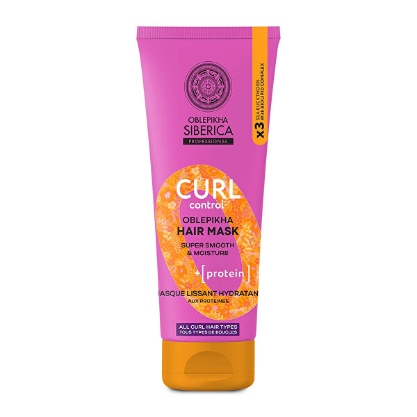 Proteinová maska pro kudrnaté vlasy Oblepikha (Hair Mask) 200 ml