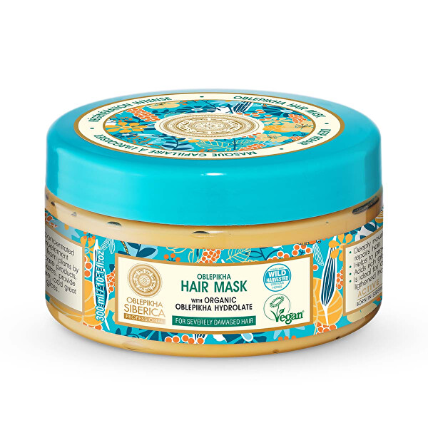 Rakytníková maska pro silně poškozené vlasy Oblepikha Siberica (Hair Mask) 300 ml