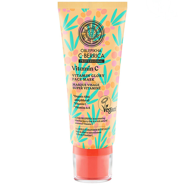 Vitamínová pleťová maska Vitamin C (Vitamin Glory Face Mask) 100 ml