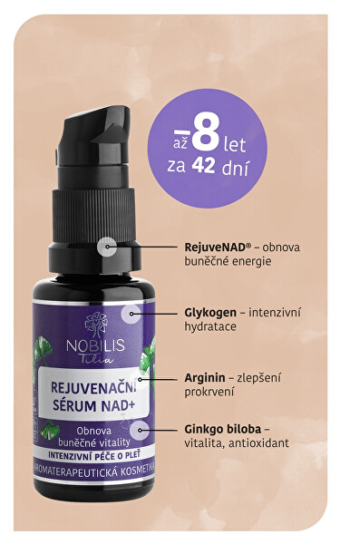 Rejuvenační sérum NAD+ 20 ml