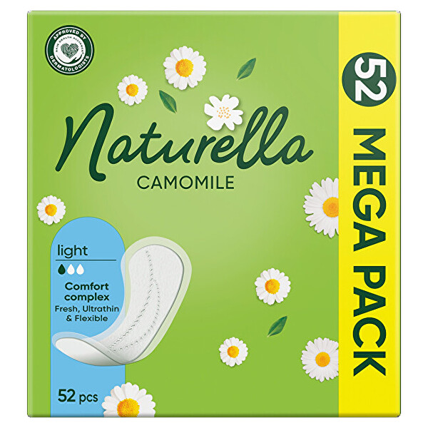 Slipové vložky Light Camomile 52 ks