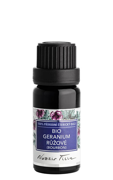 Éterický olej Bio Geranium růžové (Bourbon) 10 ml