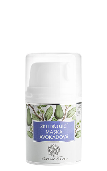 Zklidňující maska Avokádová 50 ml