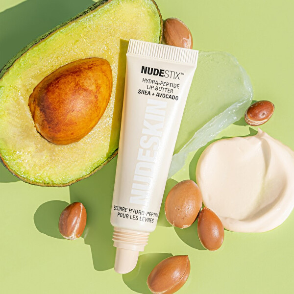 Balsam de buze Nudeskin Hydra-Peptide Lip Butter – Avocado + Shea 10 ml