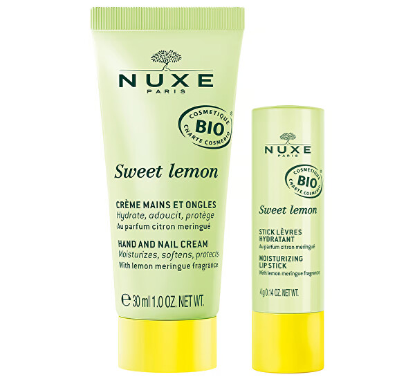 Dárková sada Sweet Lemon Hand and Lip Set