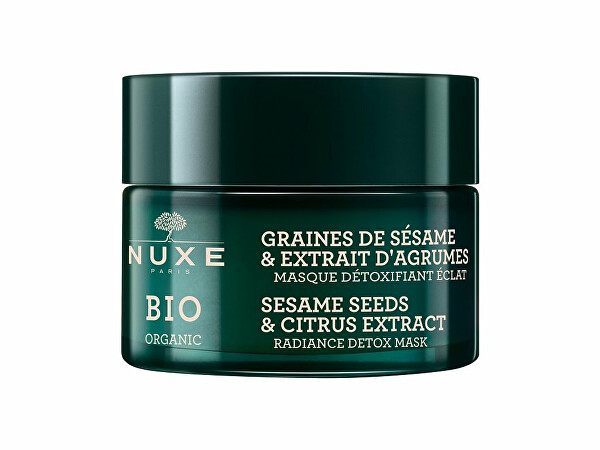 Aufhellende Detox-Maske BIO Sesame Seeds & Citrus Extract (Radiance Detox Mask) 50 ml