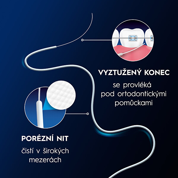 Dentálna niť Super Floss 50 ks