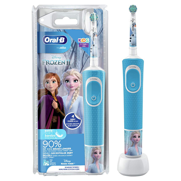 Dětský elektrický zubní kartáček Vitality D100 Frozen