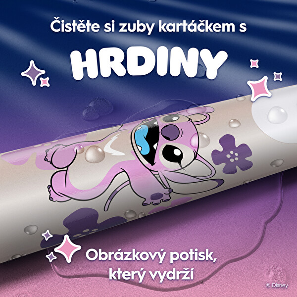 Elektrická kefka IO2 Stich Angel Kids