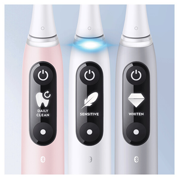 Elektrický zubní kartáček iO6 Series Duo Pack White/Pink Sand Extra Handle 2 ks