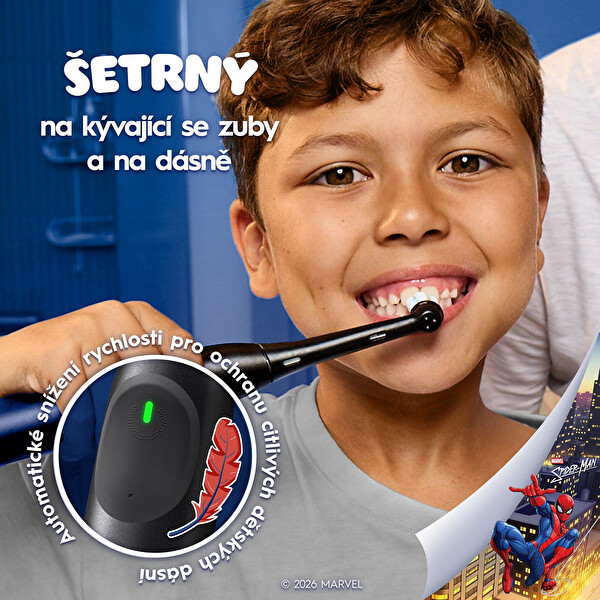 Elektrická kefka iO 2 SpiderMan