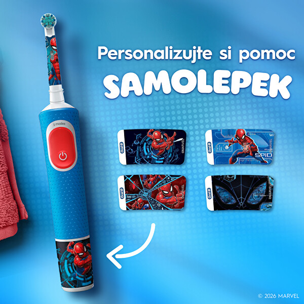 Elektrický zubní kartáček Vitality Pro Kids Spiderman