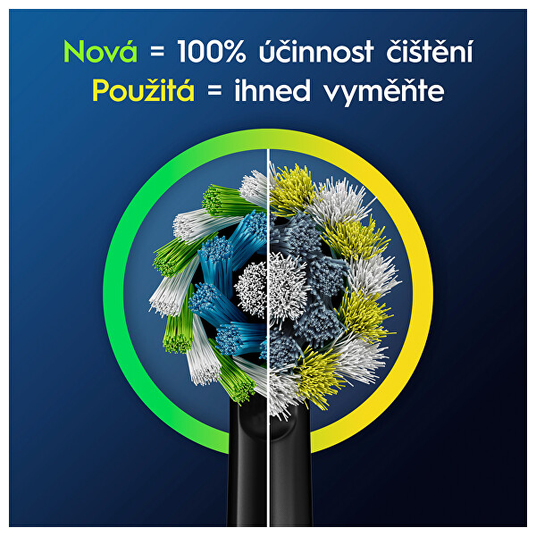 Náhradní hlavice Pro Cross Action EB50 Black 2 ks