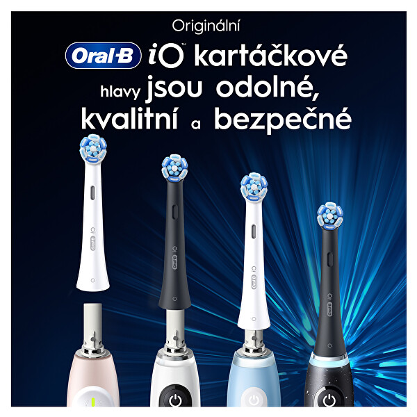 Náhradní hlavice iO Ultimate Clean Black 6 ks