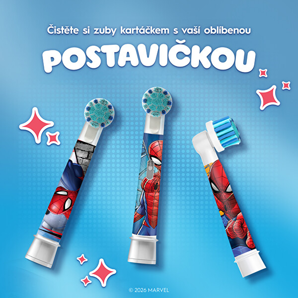 Náhradní hlavice Kids Spiderman 2 ks