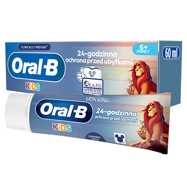 Zubní pasta pro děti Kids Fluoride Toothpaste 60 ml
