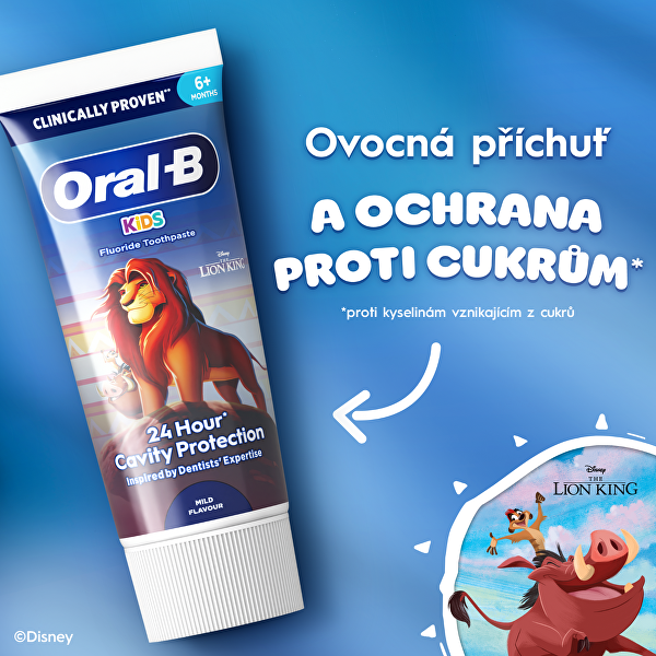 Zubní pasta pro děti Kids Fluoride Toothpaste 60 ml