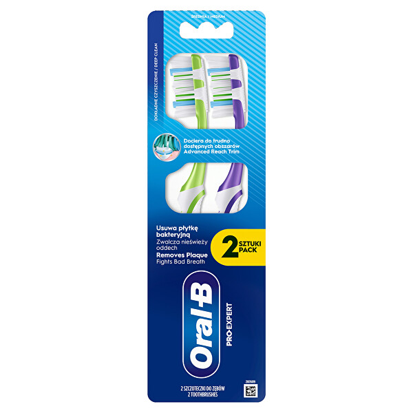 Zubní kartáček Pro-Expert Deep Clean Medium 2 ks