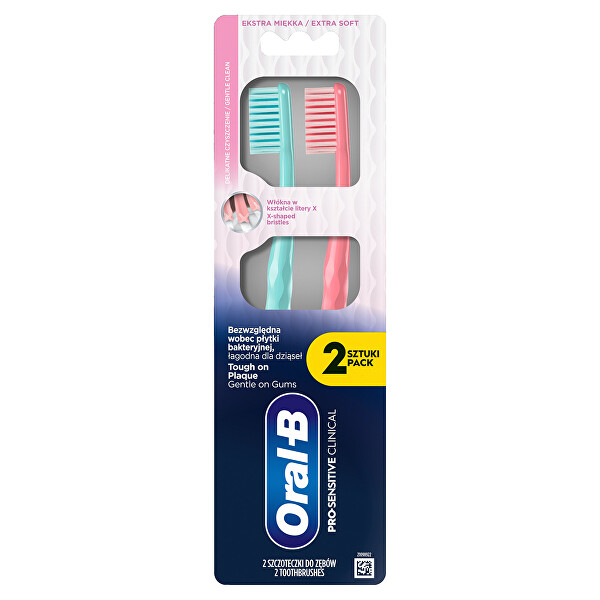 Zubní kartáček Pro Sensitive-Clinical 2 ks