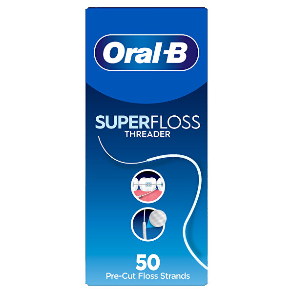 Dentálna niť Super Floss 50 ks