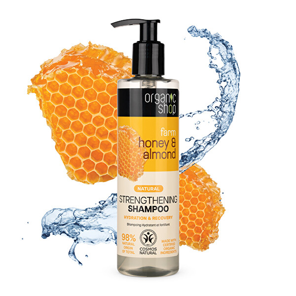 Posilující šampon Med a mandle (Strengthening Shampoo) 280 ml