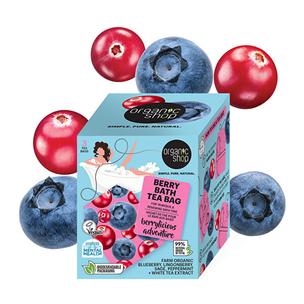 Sáčky do koupele Bobulové dobrodružství (Bath Tea Bag) 3 x 50 g