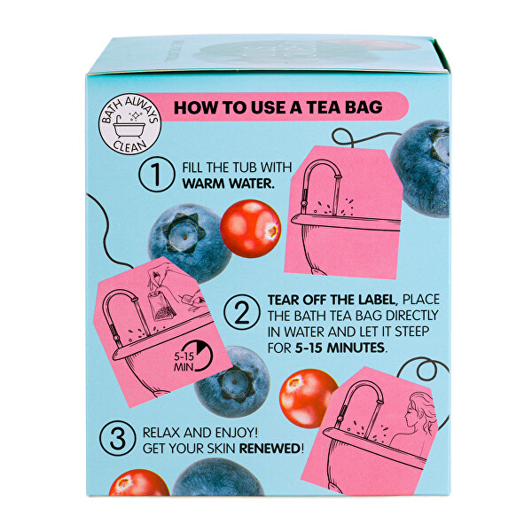 Sáčky do koupele Bobulové dobrodružství (Bath Tea Bag) 3 x 50 g