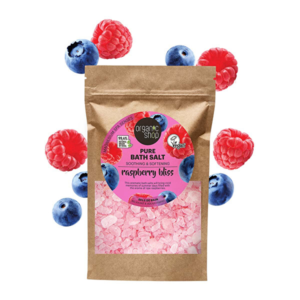 Sůl do koupele Raspberry Bliss (Pure Bath Salt) 500 g