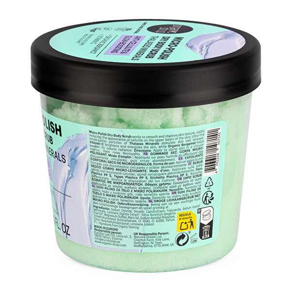 Minerální suchý tělový peeling Thalasso Micro-Polish 300 ml