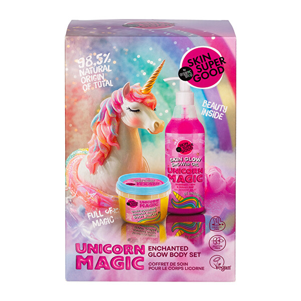 Dárková sada Unicorn Magic Enchanted Glow Body Set