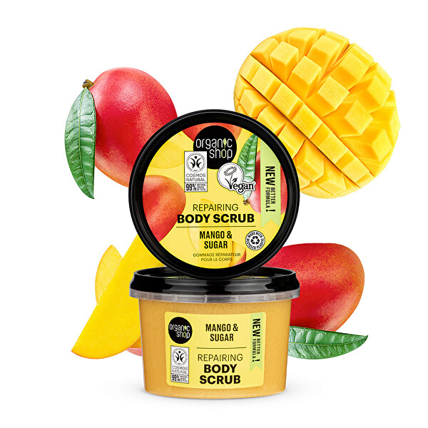 Tělový peeling Organic Mango & Sugar (Body Scrub) 250 ml