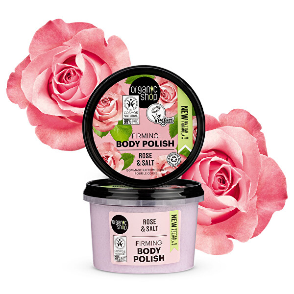 Tělový peeling Rose & Salt (Body Polish) 250 ml