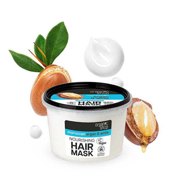 Vyživující maska na vlasy Moroccan Argan & Amla (Natural Nourishing Hair Mask) 250 ml