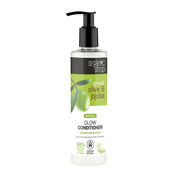 Kondicionér pro zářivý lesk vlasů Oliva a jojoba (Glow Conditioner) 280 ml