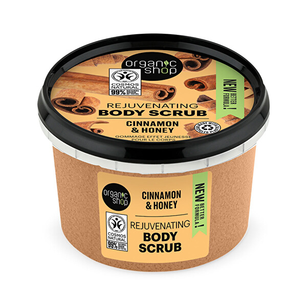 Omlazující tělový peeling Skořice a med (Rejuvenating Body Scrub) 250 ml