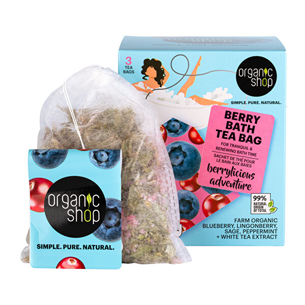 Sáčky do koupele Bobulové dobrodružství (Bath Tea Bag) 3 x 50 g