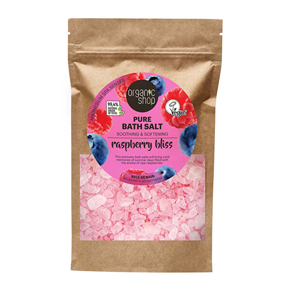 Sůl do koupele Raspberry Bliss (Pure Bath Salt) 500 g