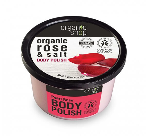 Tělový peeling Růže a sůl (Body Polish) 250 ml