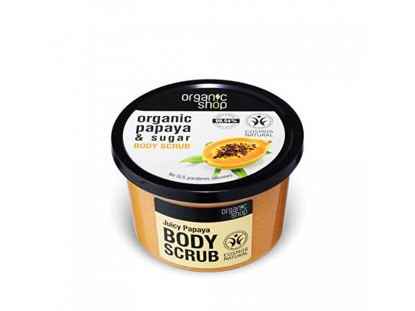 Tělový peeling Organic Papaya & Sugar (Body Scrub) 250 ml