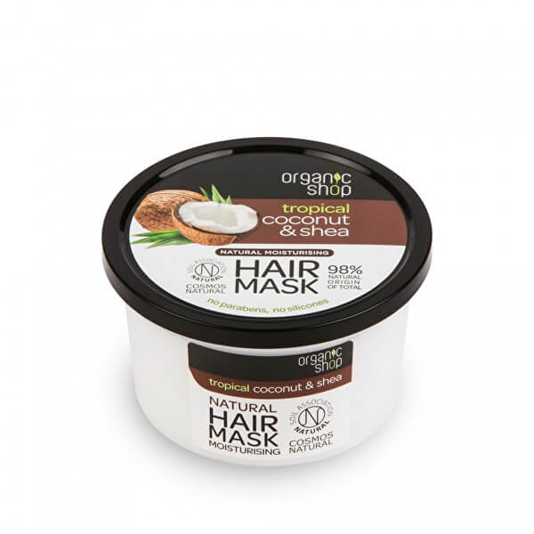 Hydratační vlasová maska Tropical Coconut & Shea (Hair Mask Moisturising) 250 ml